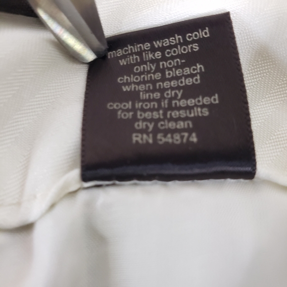 The Limited Cassidy fit women's short size 8 classy silver sheen ecru band waist - Picture 5 of 13